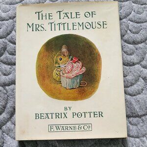 VNTG Children's Book The Tale of Mrs. Tittlemouse by Beatrix Potter-Excellent